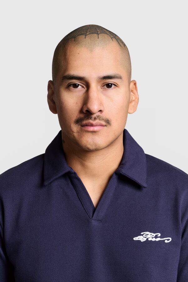 Venozo Signature Script Polo – Modern Casual Shirt - Image 6