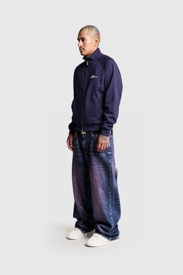 Venozo Casa Track Jacket – Retro Athletic Zip-Up with Streetwear Vibe - Image 2