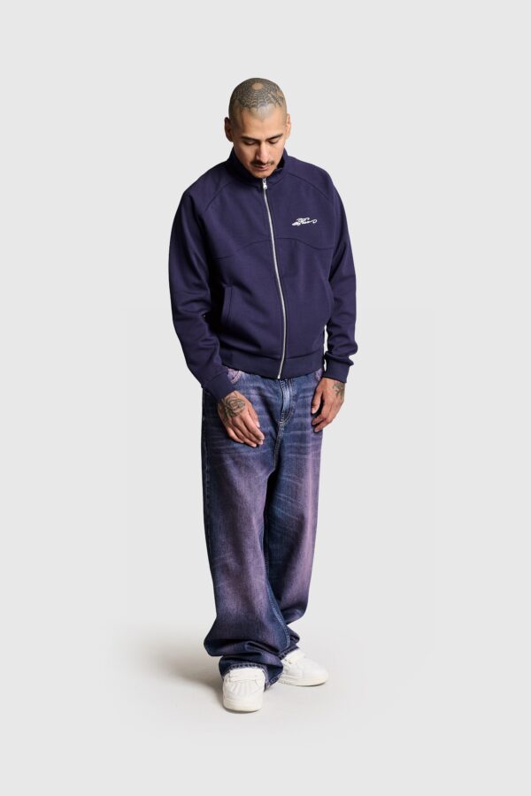 Venozo Casa Track Jacket – Retro Athletic Zip-Up with Streetwear Vibe - Image 4