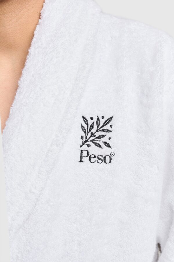 Venozo Plush Bathrobe – Soft Cozy Robe for Home & Spa - Image 6