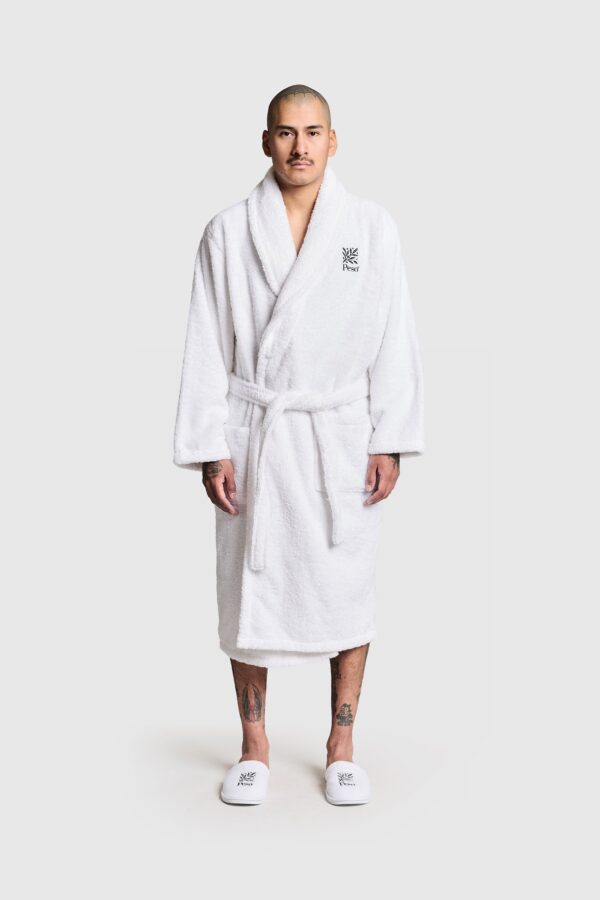 Venozo Plush Bathrobe – Soft Cozy Robe for Home & Spa