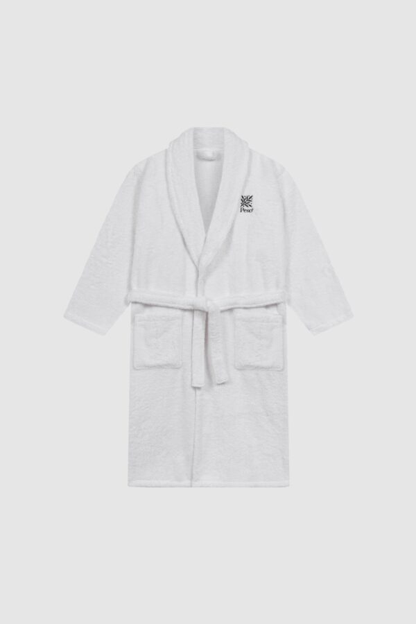 Venozo Plush Bathrobe – Soft Cozy Robe for Home & Spa - Image 7