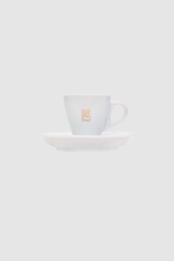 Venozo Ceramic Espresso Cup Set – Modern Coffee Cups with Saucers